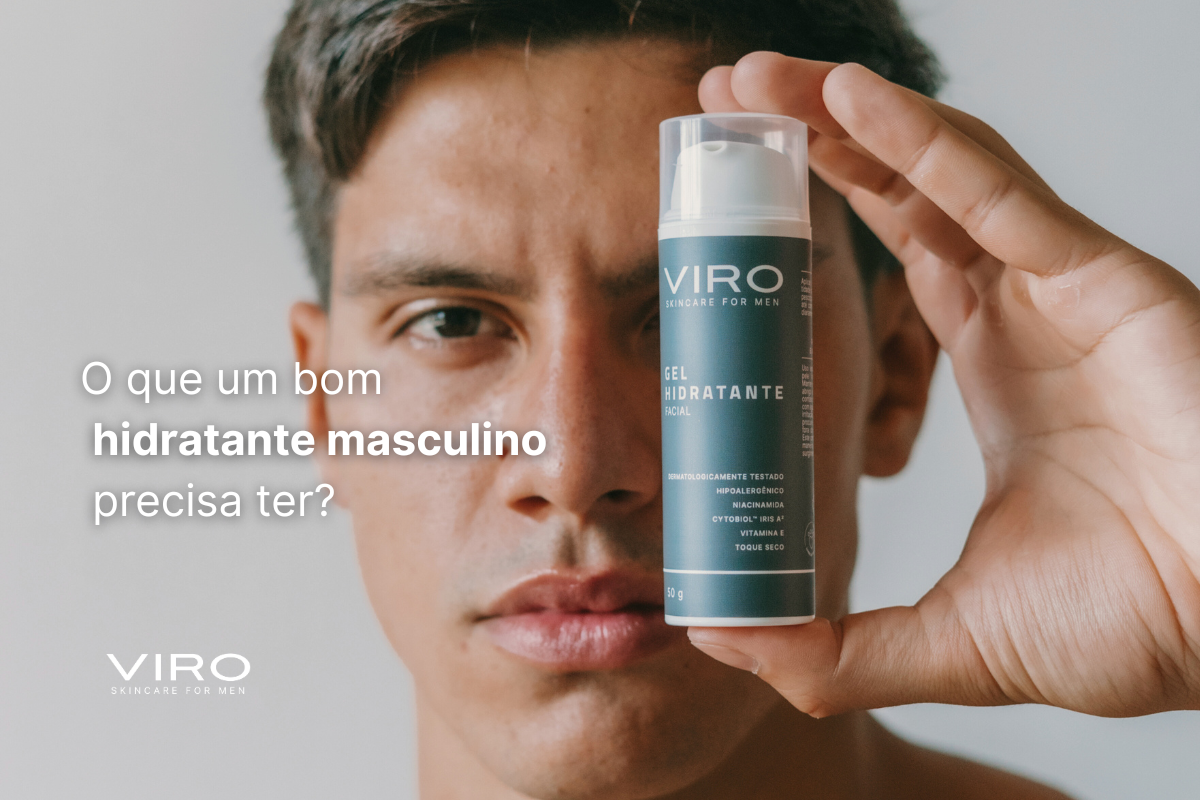 O que um bom hidratante masculino precisa ter?